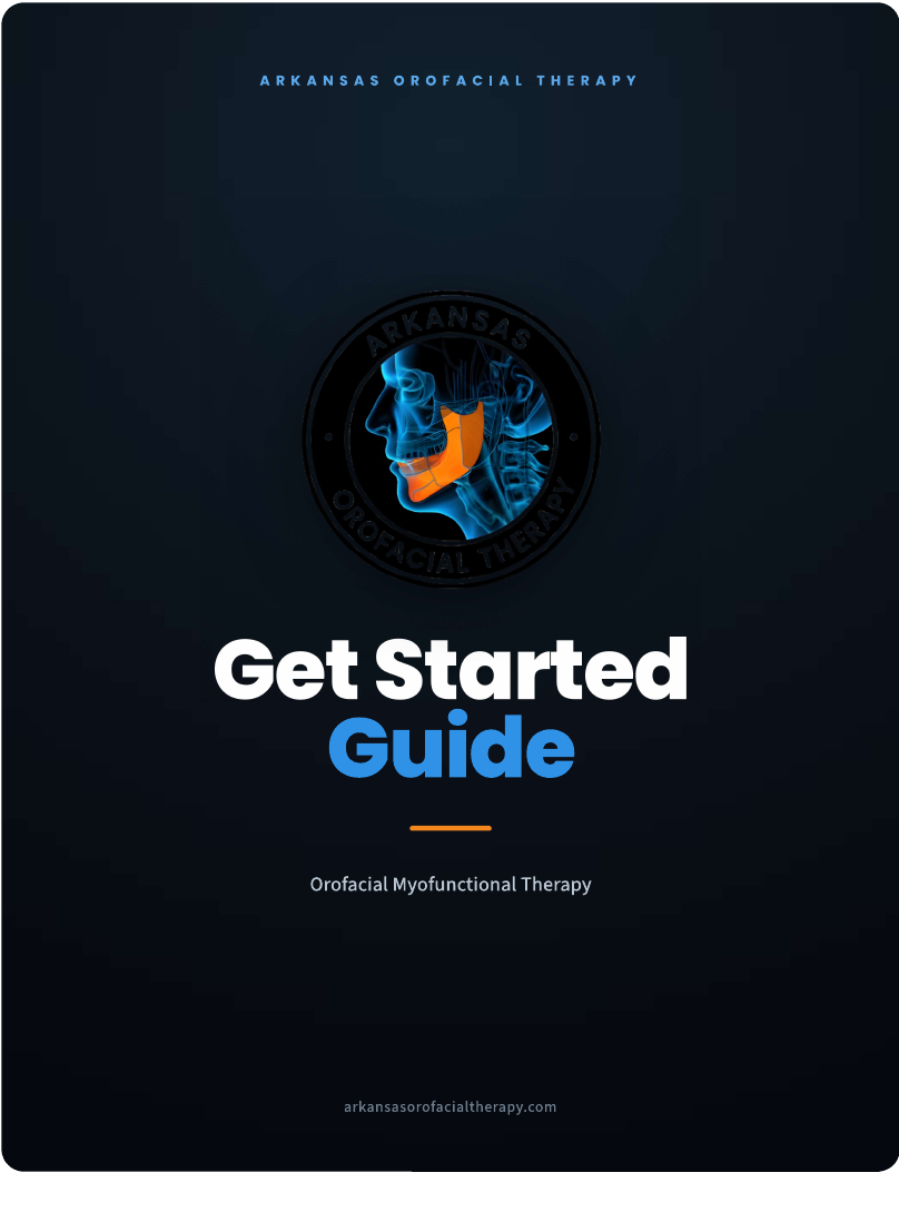 Cover of the Arkansas Orofacial Therapy Get Started Guide